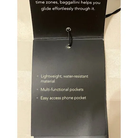 Baggallini Black Zipped Purse/Crossbody/Hand Bag Inner pckt 11x9,5x4 - Picture 7 of 16